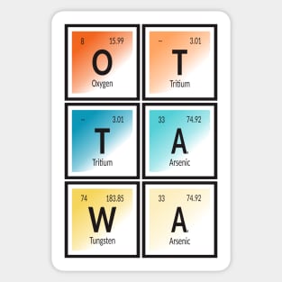 Ottawa | Periodic Table Sticker